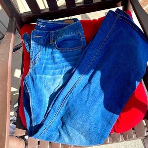 American Eagle Stretch Favorite Boyfriend Jeans-LONG